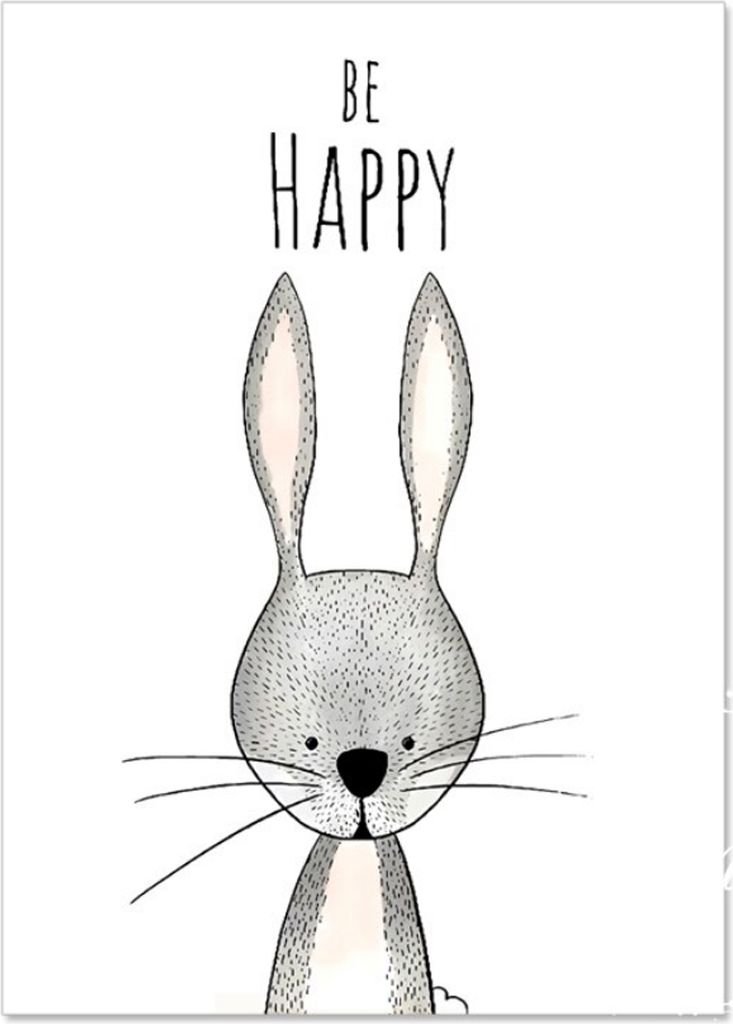 TPFLiving Kunstdruck LW-1300 (OHNE RAHMEN) Poster - Leinwand - Wandbild - Hochauflösender Giclée-Druck, langlebig und hochwertig - Bunte Tiere, G...