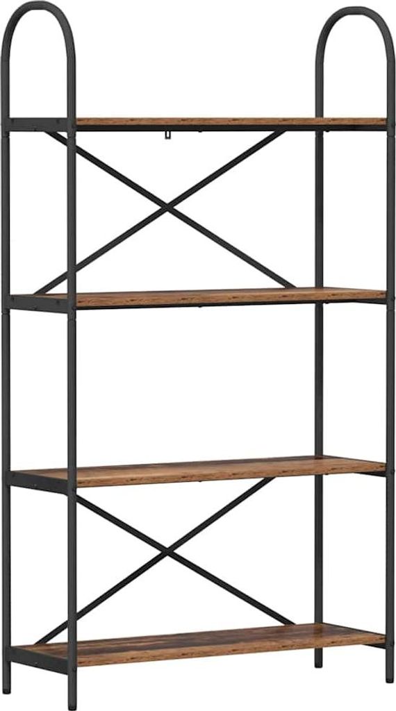 Bücherregal Altholz 80 x 30 x 146 cm Holzwerkstoff