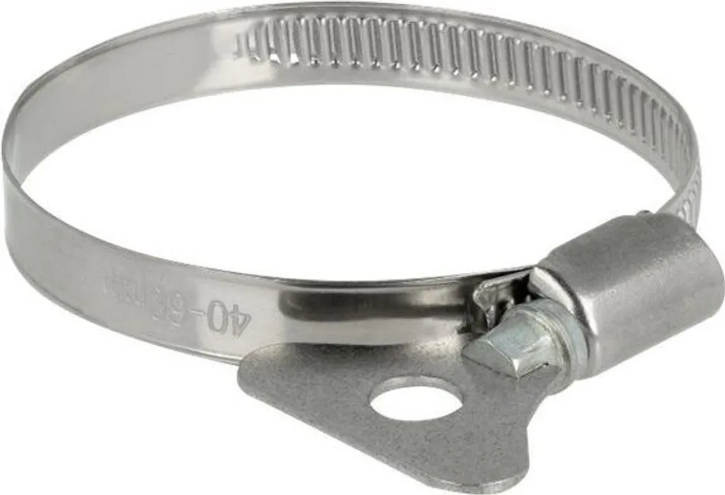 Colliers Métalliques 40-60mm Delock à Serrage Manuel Sans Outil (x10)