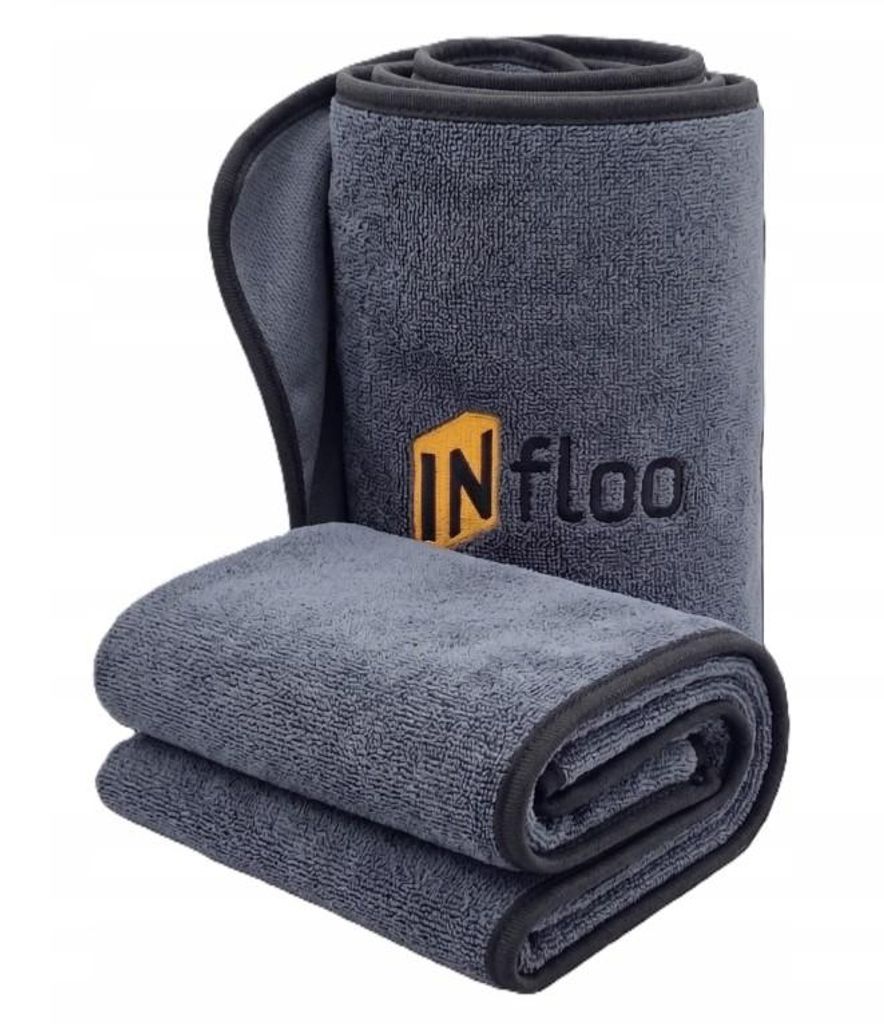 INfloo Mikrofasertuch Auto 60x90 cm 500 GSM Detailing Produktbild 