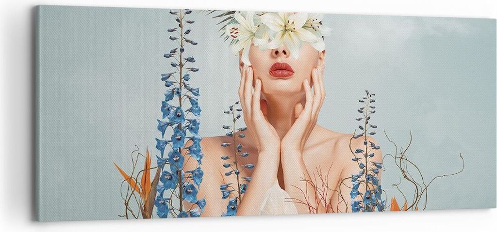 Bild auf Leinwand - Leinwandbild - Einteilig - Surreal Frau Produktbild 