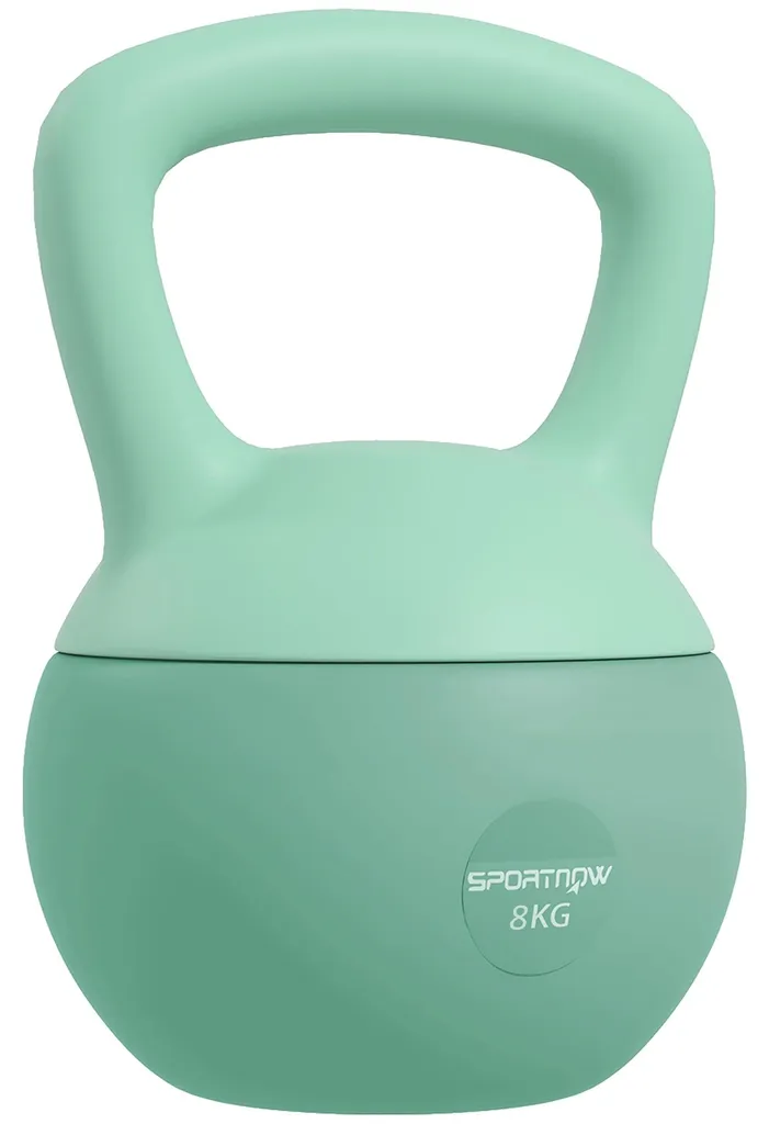 Haltère Russe Kettlebell 8kg de Fitness et Crossfit pour Prise en Main Sûre