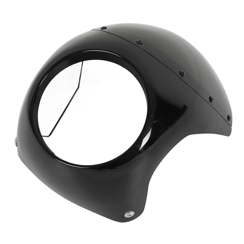 Motorrad-Scheinwerfer-Verkleidung,Scheinwerfer-Verkleidung-Abdeckung,Front-Motorrad-Scheinwerfer-Verkleidung,Schwarze Scheinwerfer-Verkleidung,Moto...