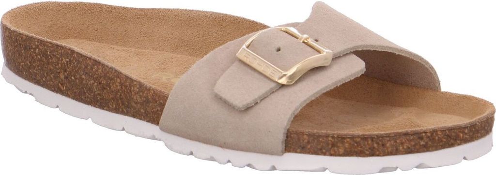 Rohde Damen Pantolette Leder Tieffußbett Schnalle Alba Produktbild 