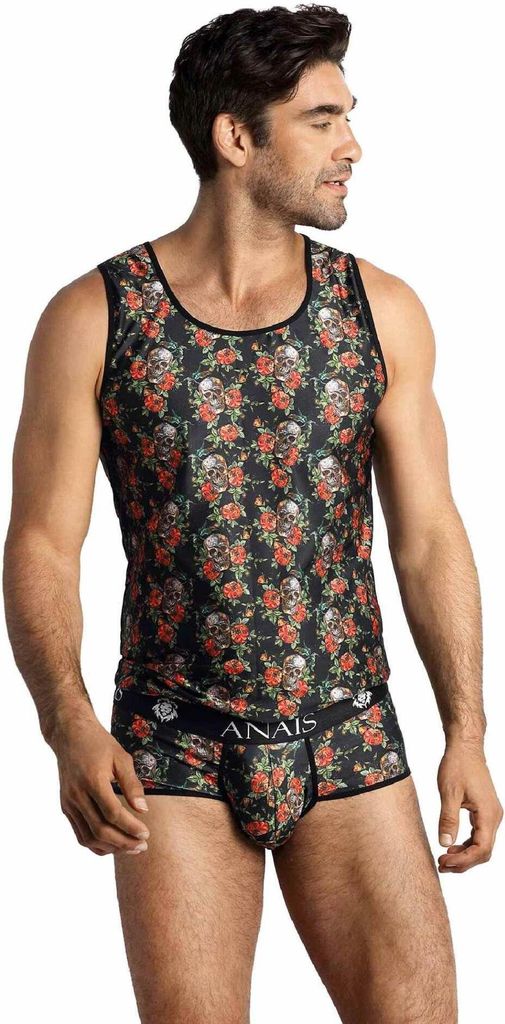 Anais Men - Power - Herren-Tanktop mit Skull- Muster