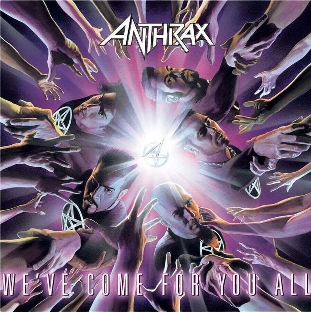 Anthrax We've Come For You All 2 LP Argent Vinyle Son Haute Fidélité
