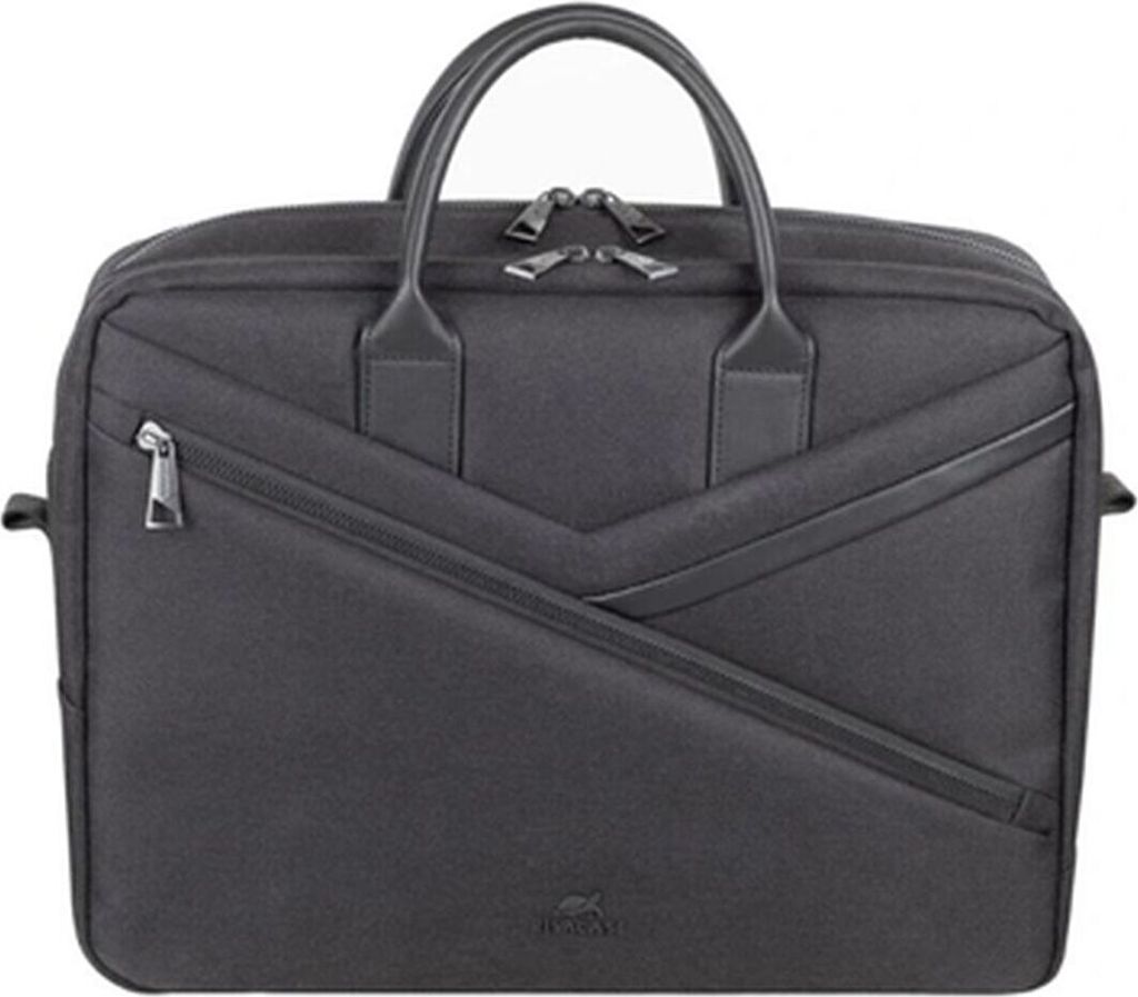 Laptoptasche Rivacase Clark Schwarz 41 x 29 x 3 cm 15.6" Produktbild 