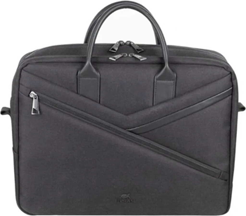 Mallette Ordinateur 15.6" Rivacase 8134 - Noir pour Travail et Voyage