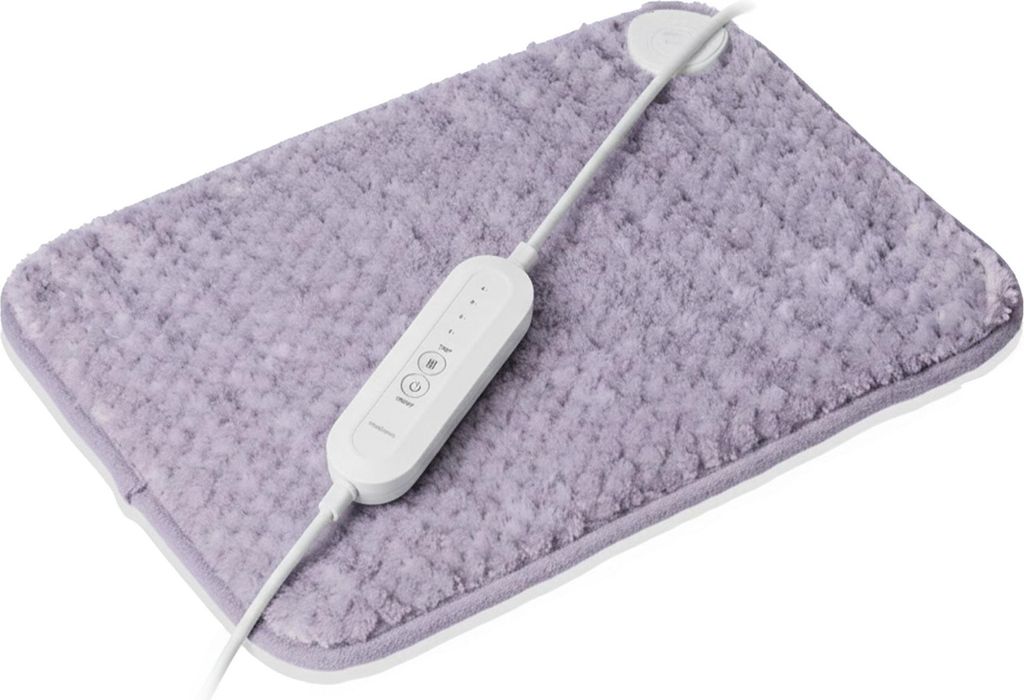 Heizkissen Ultra Doux, MEDISANA HP 518, 100 W, 4 Einstellungen, Violett, Waschbarer Bezug,