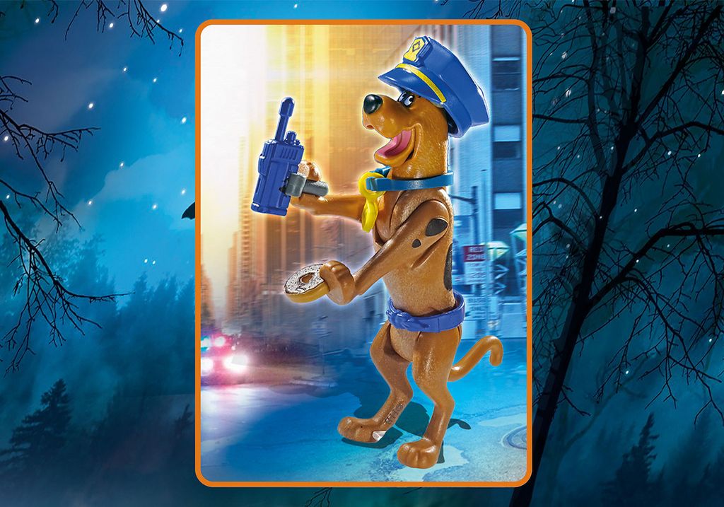 SCOOBY-DOO! Sběratelská figurka policisty Obrázek produktu 