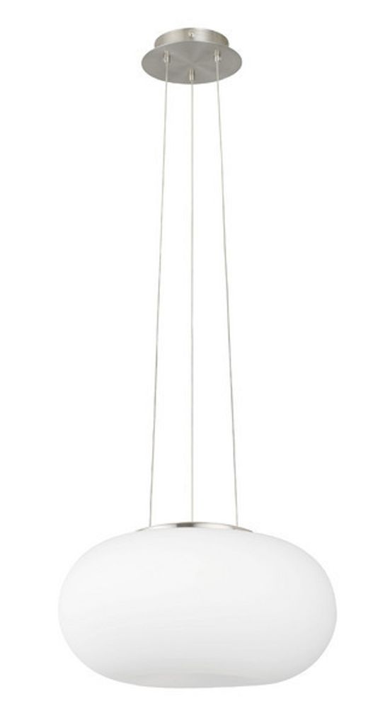 Eglo 86814 OPTICA E27 2-fach Hängeleuchte Ø375mm Weiss
