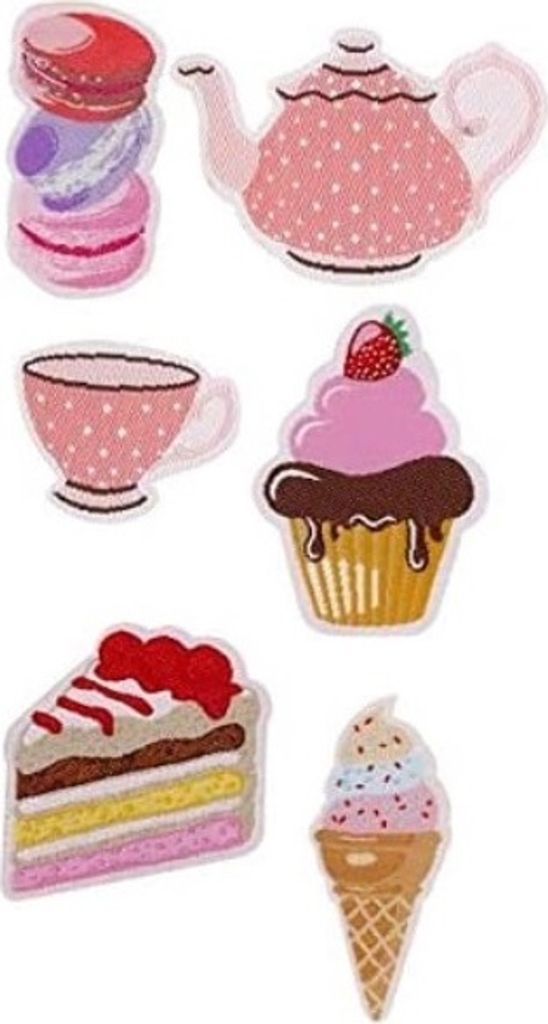 Patch Sticker Kit - Sweets Set 6pc