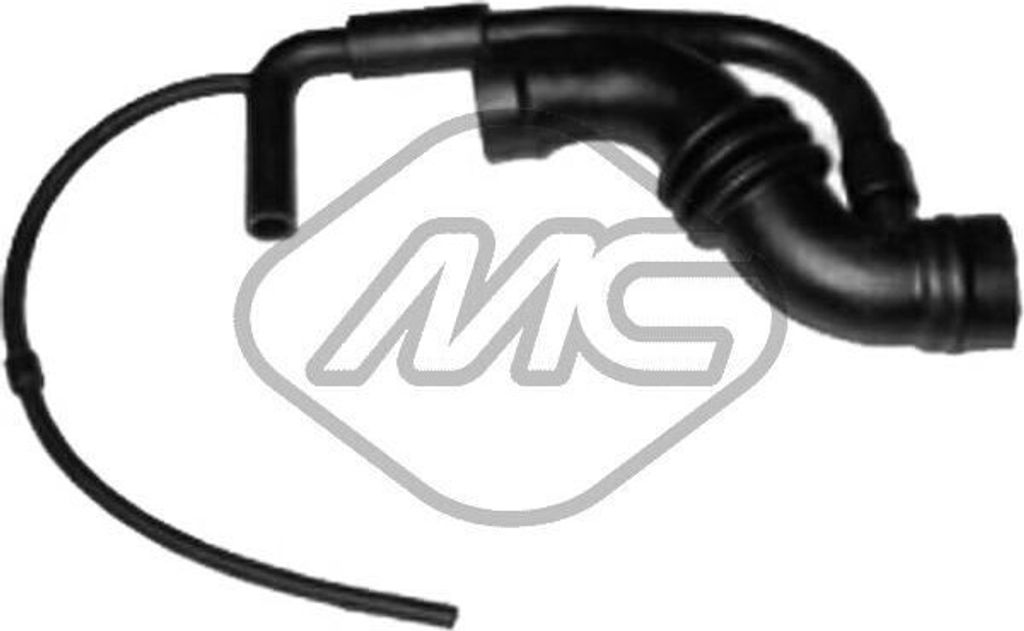 Metalcaucho 05730 Ansaugschlauch Luftfilter für FIAT Seicento / 600 Schrägheck (187)