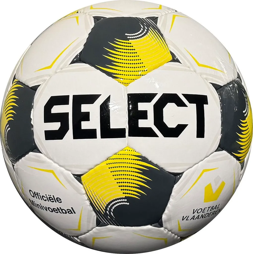 Ballon Mini-Foot Select Blanc Haute Résistance - Licence Officielle UNI