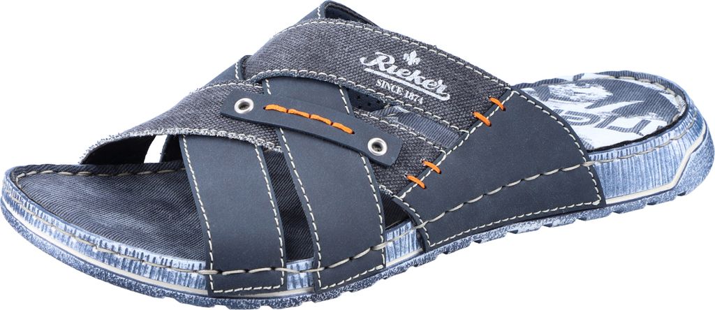 Rieker Herren Pantoletten Riemen Clogs 21999-14 , Größe:42 Produktbild 