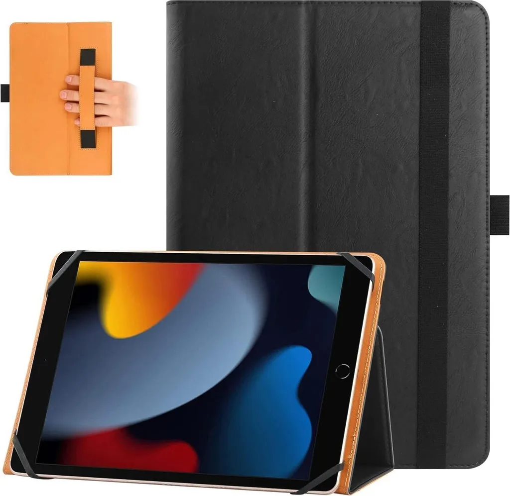 Custodia Rugged Tablet 9-10" Silicone con Supporto Mano Regolabile