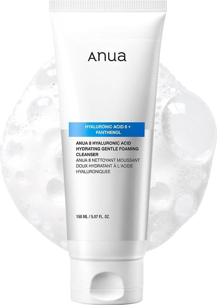 Anua 8 Hyaluronic Acid Reinigungsschaum Hydrating Gentle Produktbild 