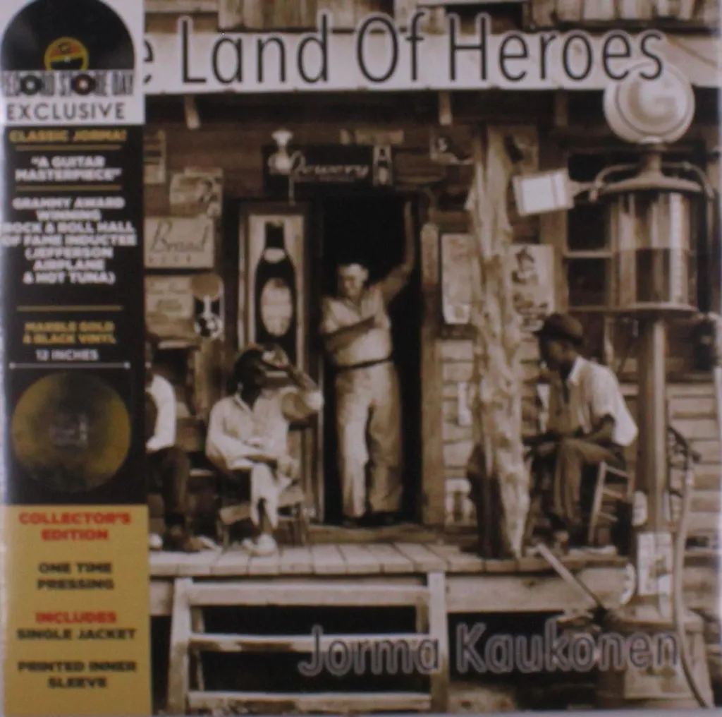 Disque Vinyle Jorma Kaukonen Land Of Heroes Édition Limitée