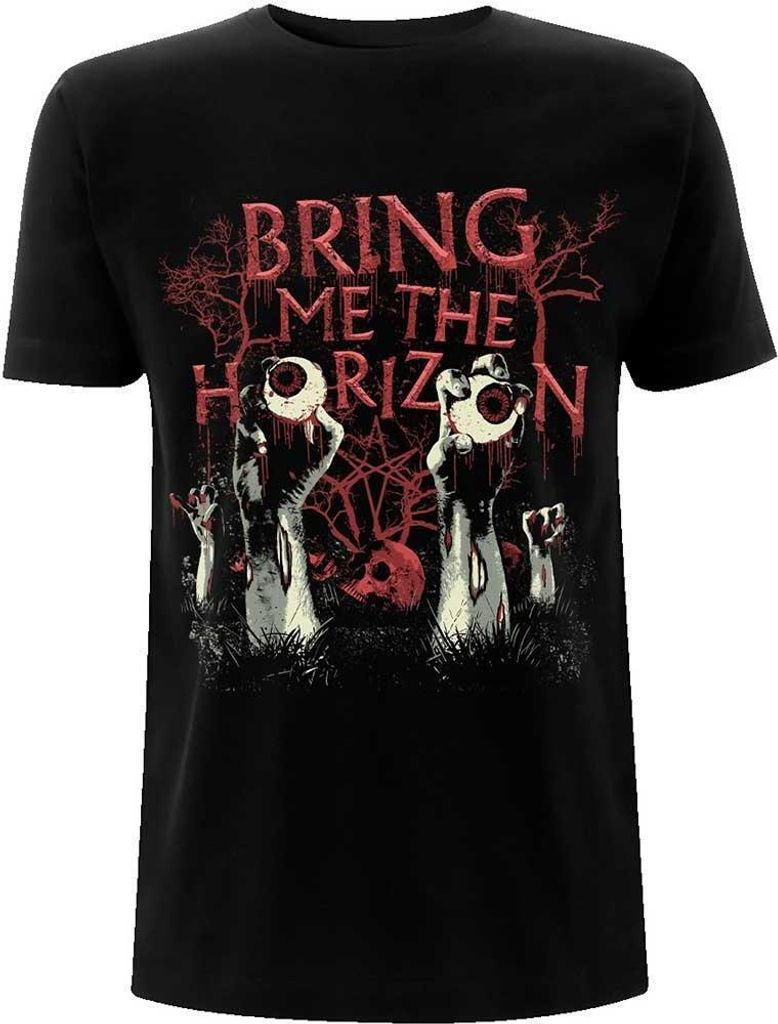 Bring Me The Horizon - T-Shirt für Herren/Damen Uni RO4119 (XXL) (Schwarz)