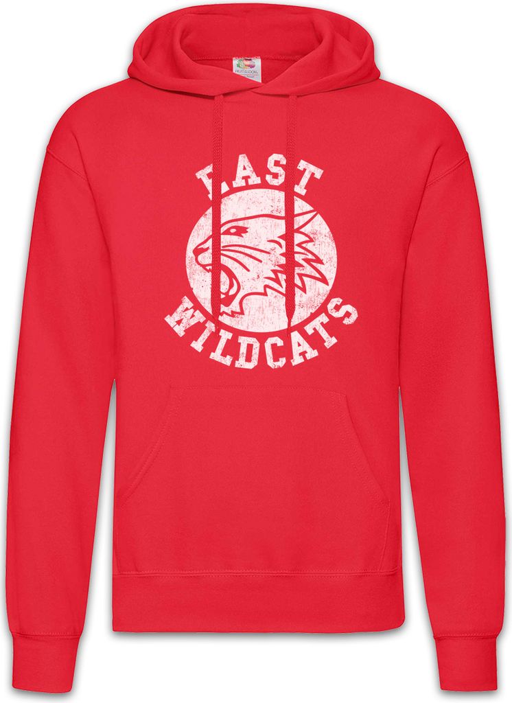 Urban Backwoods East Wildcats, Herren Hoodie, Farbe: Rot, Größe: M