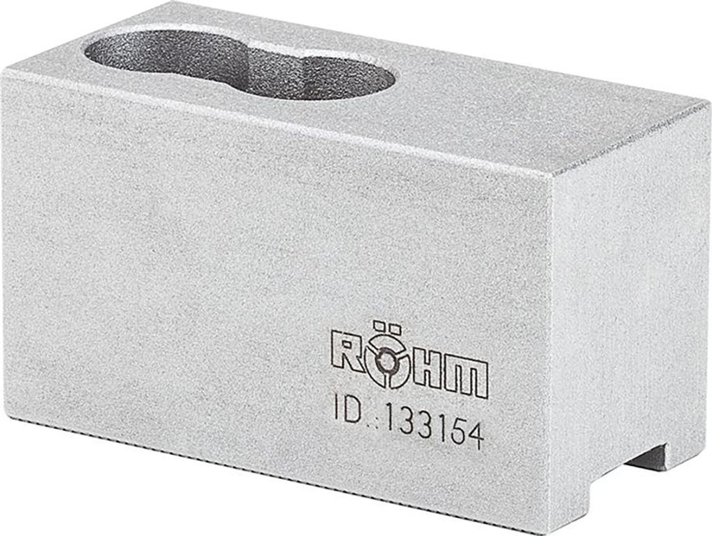 Röhm Aufsatzbacken härtbar Satz 60G 130mm