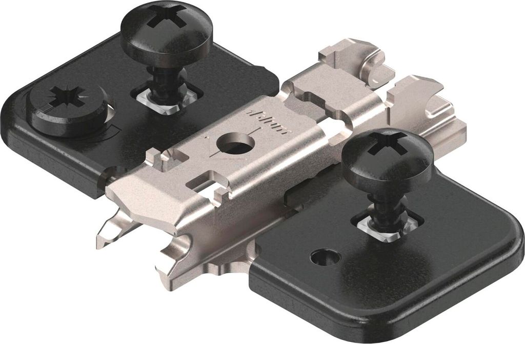 BLUM CLIP ONYX Exzenter Kreuz MPL, Zwillingsanschlag, Stahl, EXPANDO, D: 0mm