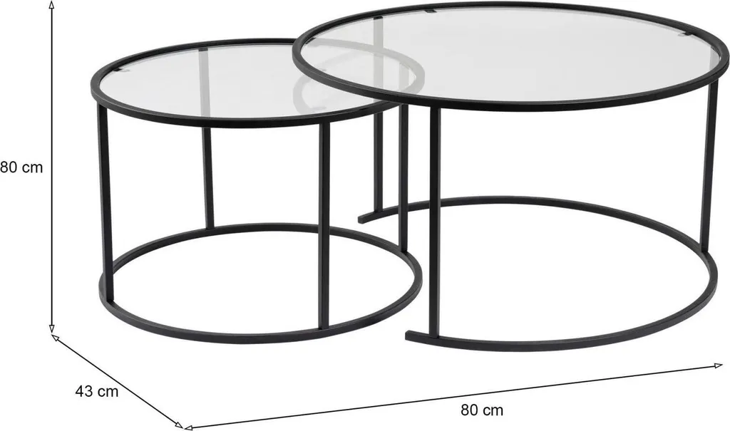Table Basse de Salon Aedion 80x80 cm - Idéale pour Apéritif et Déco