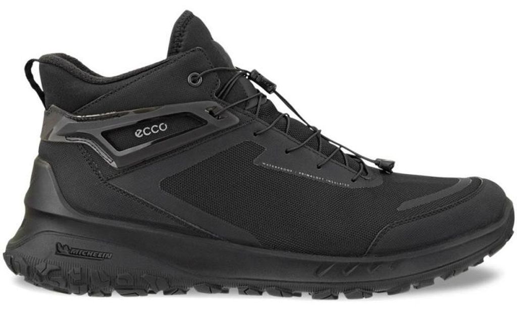 Ecco Ult-Trn Boots Stiefel Herren Leder Schnürstiefel Schwarz 824294 51052