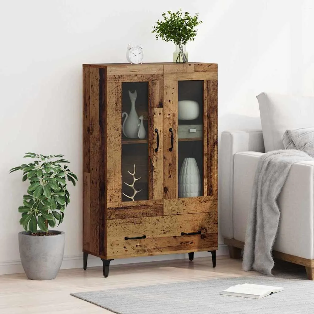 Occasione Credenza Industrial Legno e Ferro 70x31x115 cm - Saldi - 4