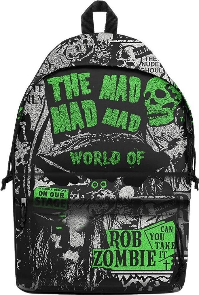 Rob Zombie Mad Mad World Rucksack Black