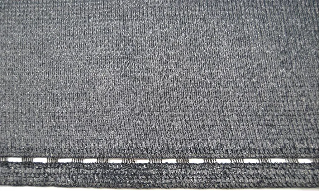 Maille Secrète Anthracite Faura Brise-vue Haute Densité Occultant