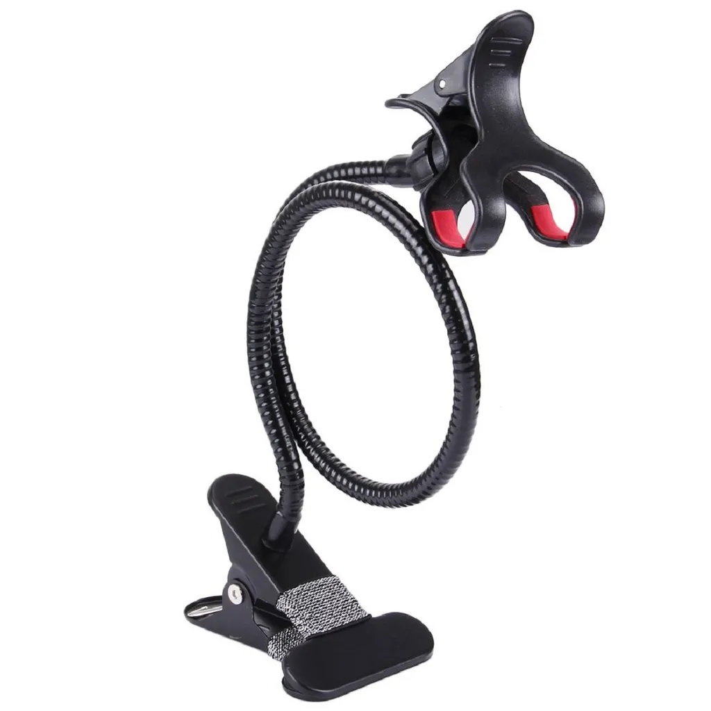 Supporto Scrivania per Tecno Spark 6 Air | Braccio Lungo DFV mobile Nero - 2