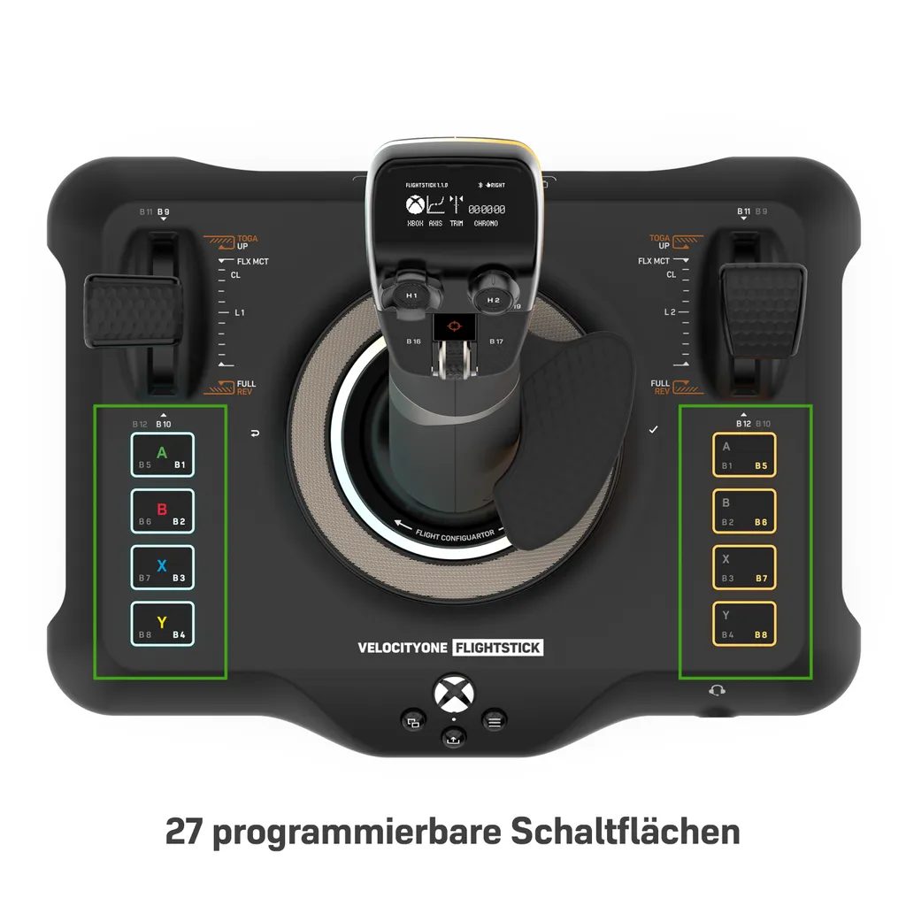 Joystick de Simulation de Vol VelocityOne Flight Stick Turtle Beach Noir - 15