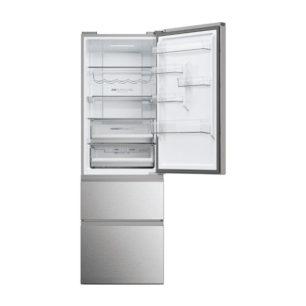 Haier 3D 60 Serie 5 HTW5618CNMG Kühl-Gefrier-Kombi C Produktbild 