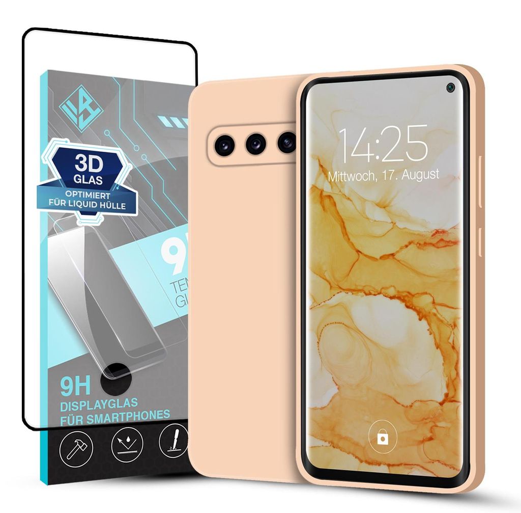 Hülle für Samsung Galaxy S10 mit 9H Displayglas Produktbild 