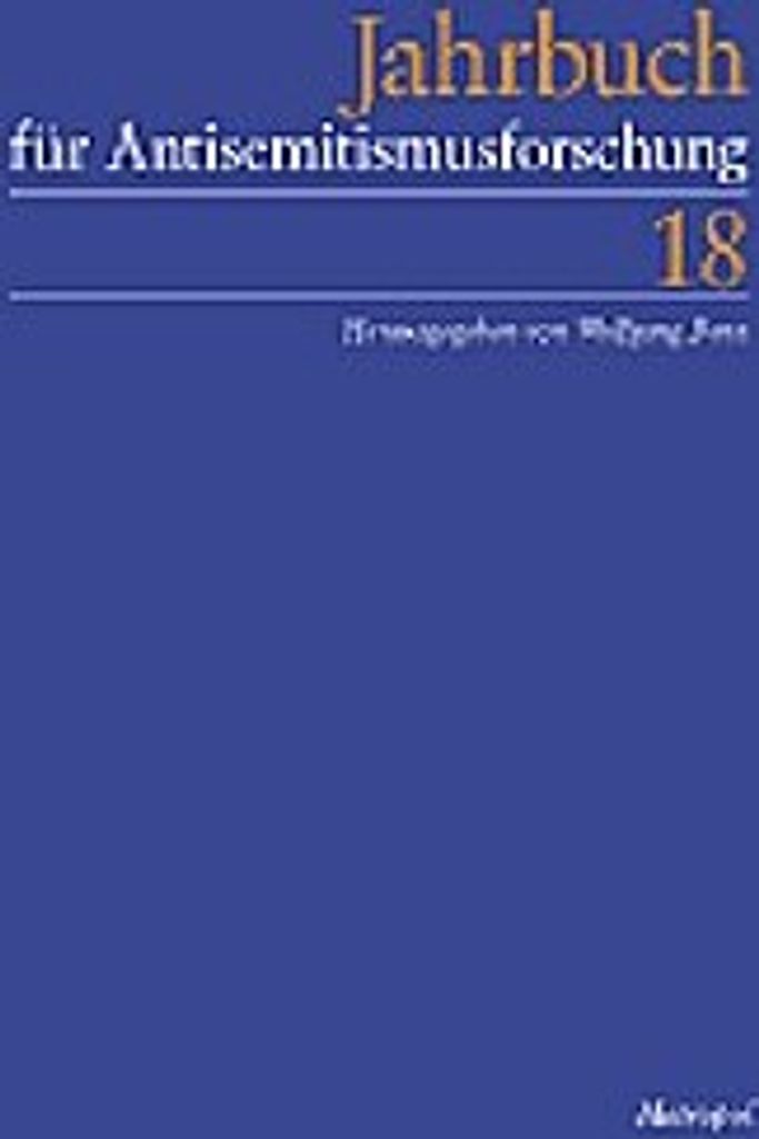 Jahrbuch für Antisemitismusforschung / 18