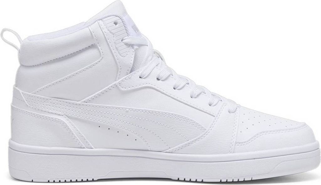 Puma Rebound v6 White White-Cool Light Gray Größe EU 39 Produktbild 
