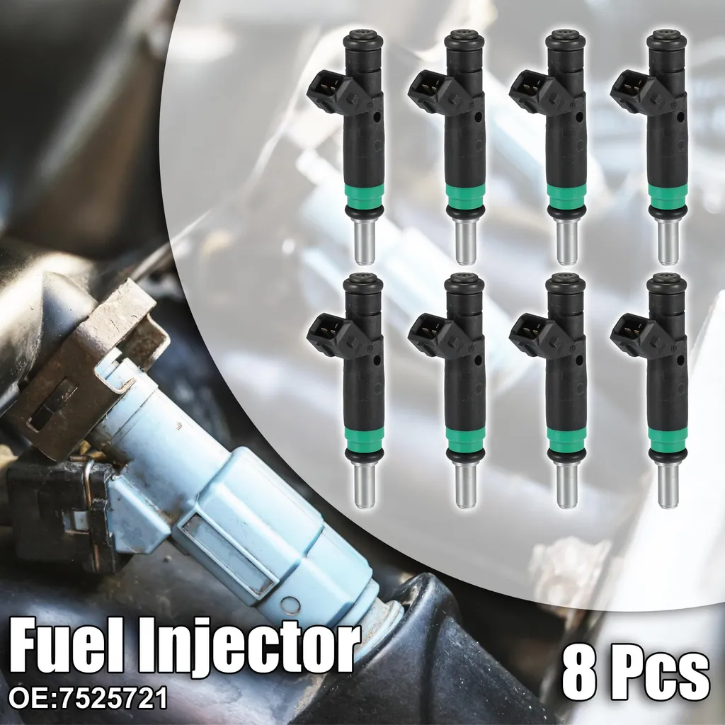 8 Injecteurs de Carburant pour BMW 750Li 4.8L V8 2006-2008 Réf 7525721