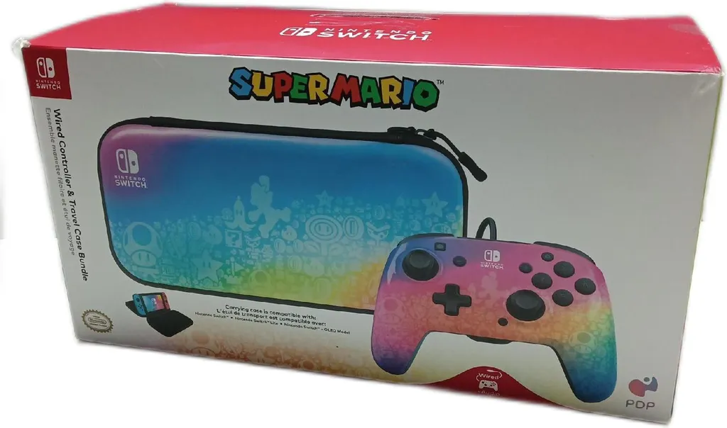 Pdp Star Spectrum Housse Nintendo Switch - Étui de Protection Rigide