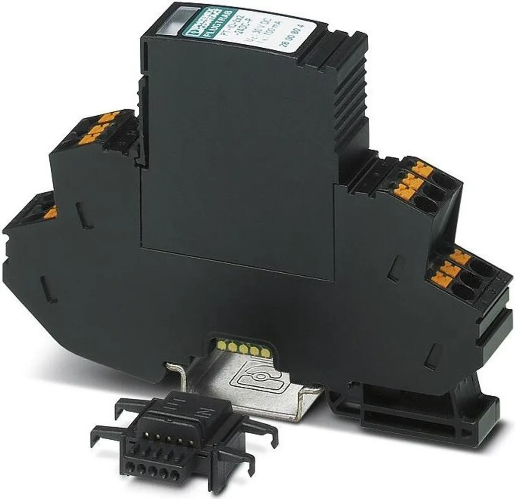 Parafoudre industriel 24V DC Phoenix Contact 2801272 pour Rail DIN IP20