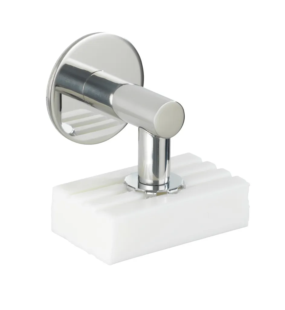 Fini le savon mou : porte-savon magnétique inox sans percer WENKO