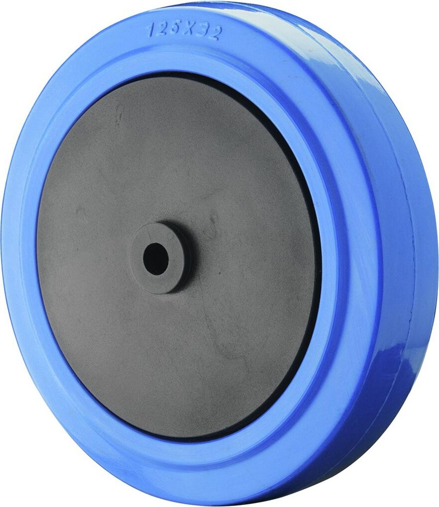 BS Rollen Gummirad B62.126 Raddurchmesser 125 mm