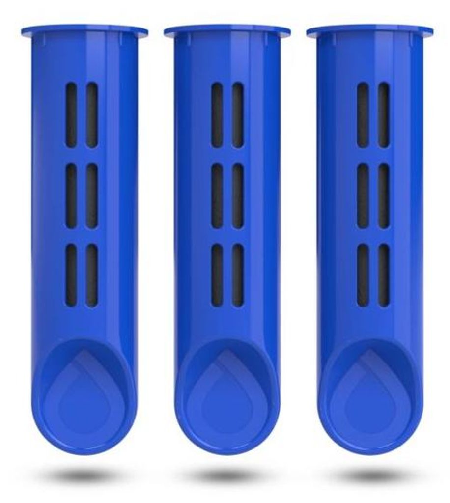 Inserto filtro bottiglia blu Dafi 3 pz Immagine del prodotto 