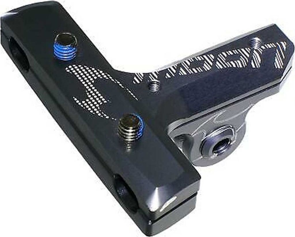 Moon M-04 Gopro Fahrradcomputerhalterung Schwarz Schwarz One Size