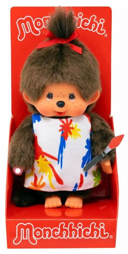 Monchhichi pop, kunstenaar, meisje, 20 cm - creatief Productafbeelding 