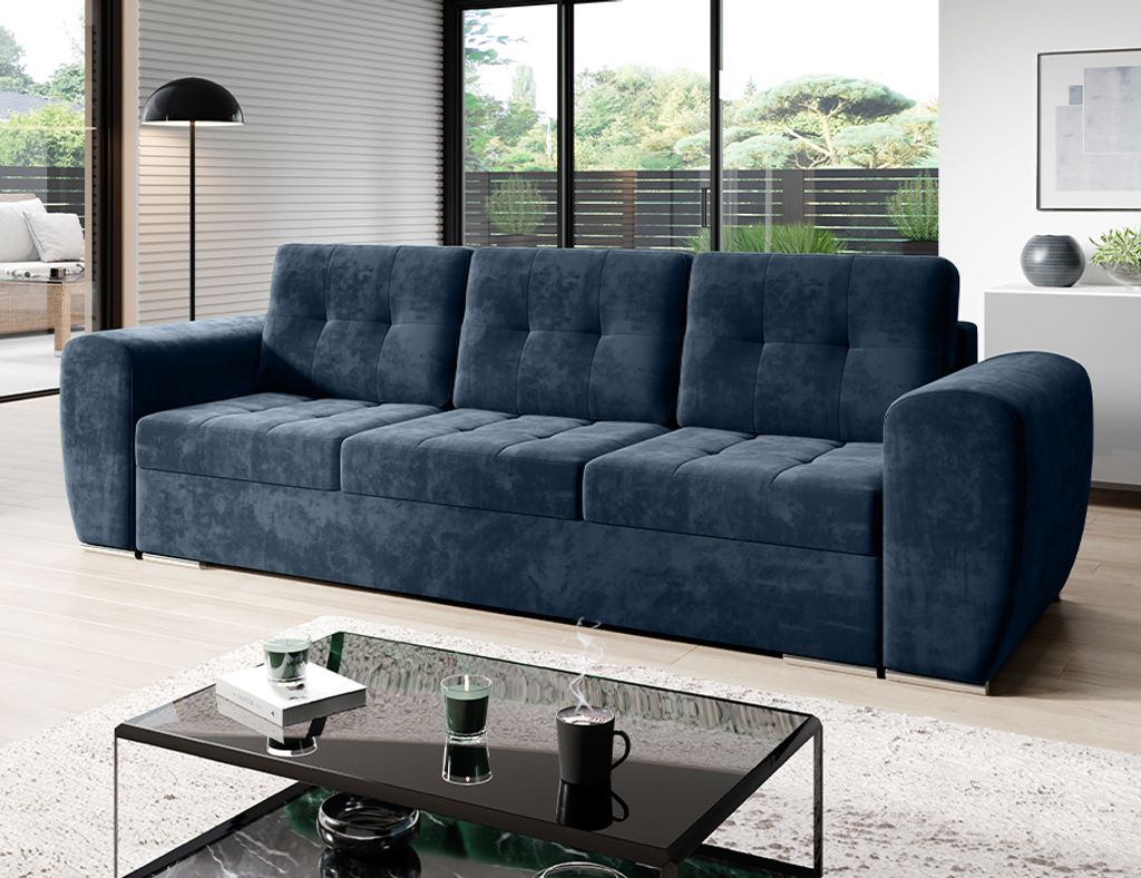 MODERNO 3-osobowa sofa z funkcją spania Sofa rozkładana z Zdjęcie produktu 
