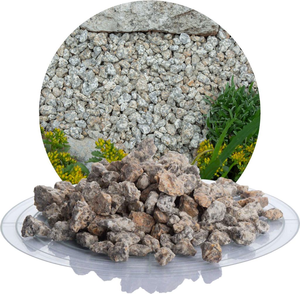 Schicker Mineral-Granit Ziersplitt gelb 25 kg-8-16mm