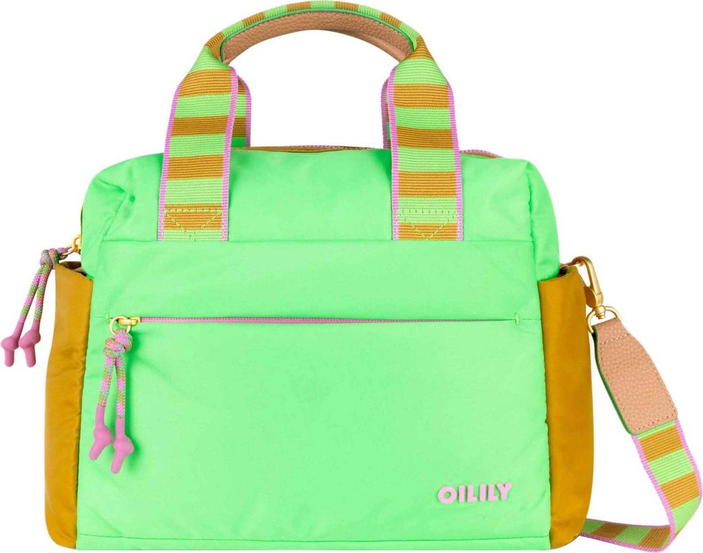 Oilily Handtasche Umhängetasche Haven Handbag Green Flash neongrün