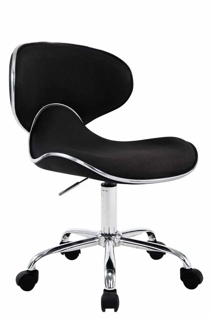 Tabouret de travail Las Vegas V2 en tissu avec assise rembourrée et réglable