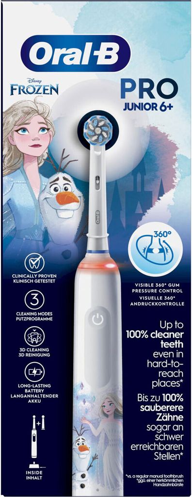 Elektryczna szczoteczka do zębów Pro 3 Junior Frozen Zdjęcie produktu 